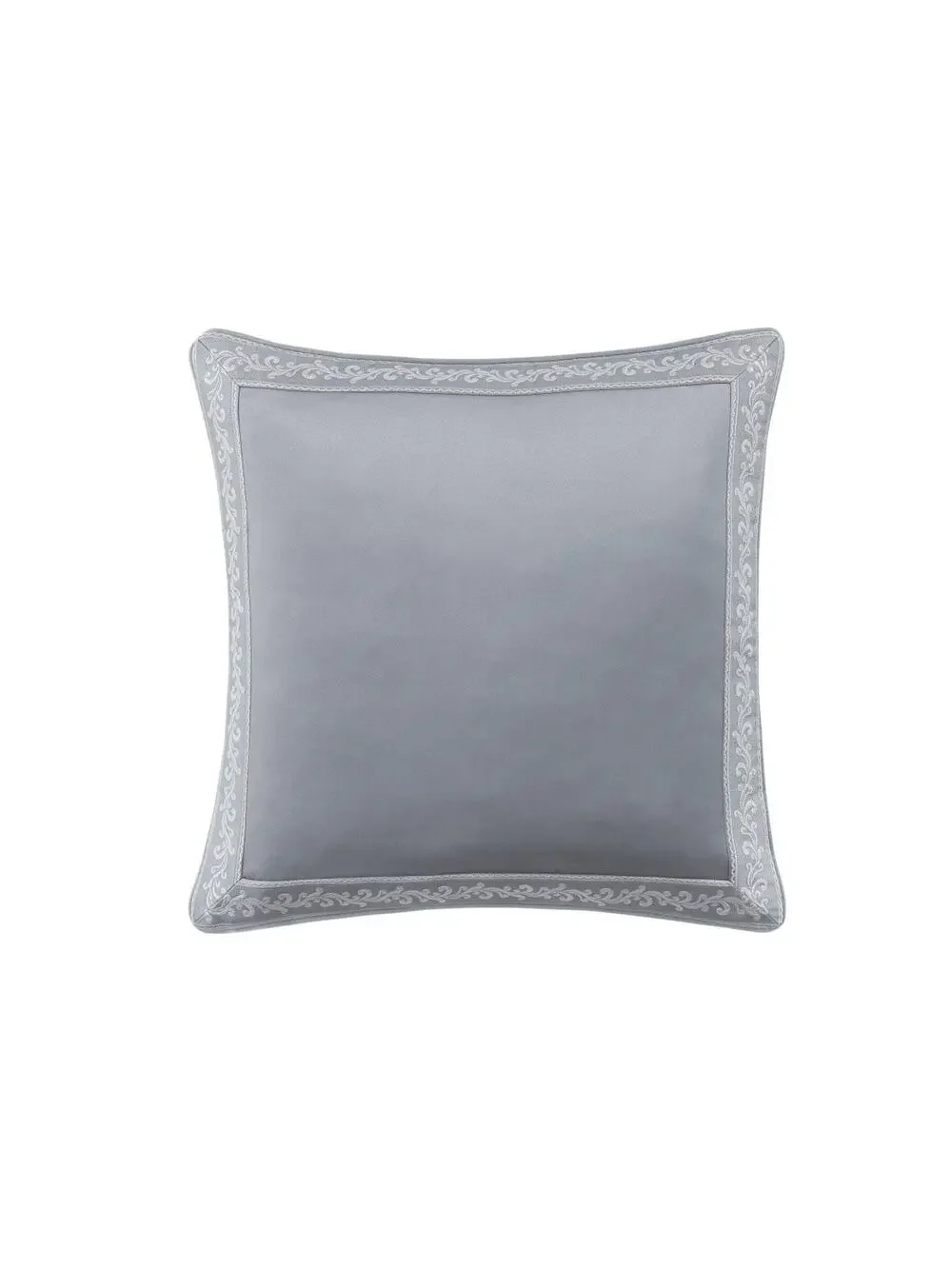 J Queen New York Sondra Powder Blue Euro Sham New Open 26x26 Square Cover $84